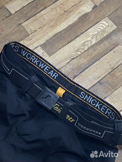Чёрные рабочие штаны Snickers 31 S/M оригинал