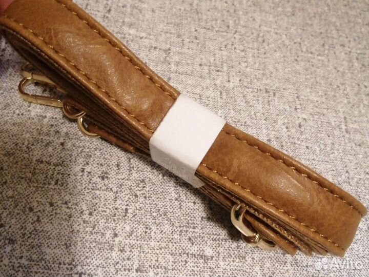 Ремень для сумки рыжий