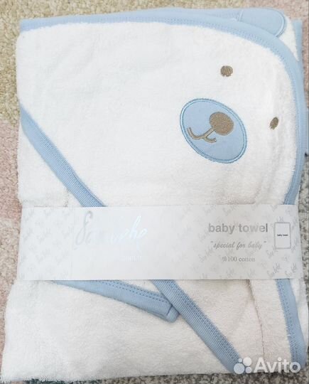 Полотенце-уголок для малышей