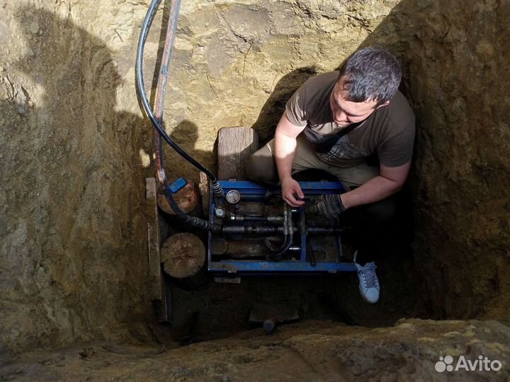 Водопровод канализация прокол под дорогой гнб