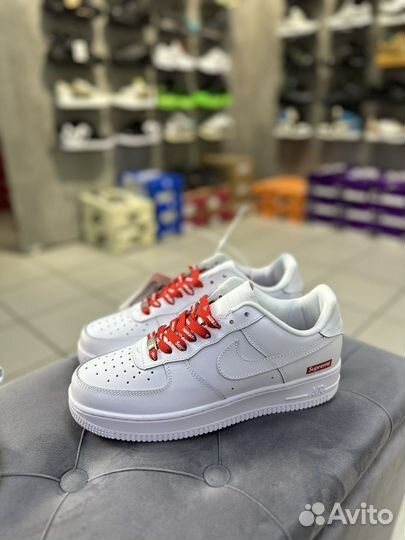 Кроссовки Nike air force 1 x supreme