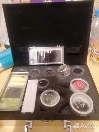 Набор для наращивания 2 чемоданчика, клей свежий