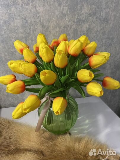 Силиконовые тюльпаны