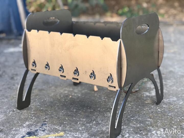 Мощнейший мангал разборной