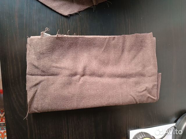 Остатки обрезы ткани. Шерсть