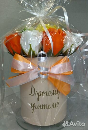 Цветы из мыла Букеты из мыльных цветов