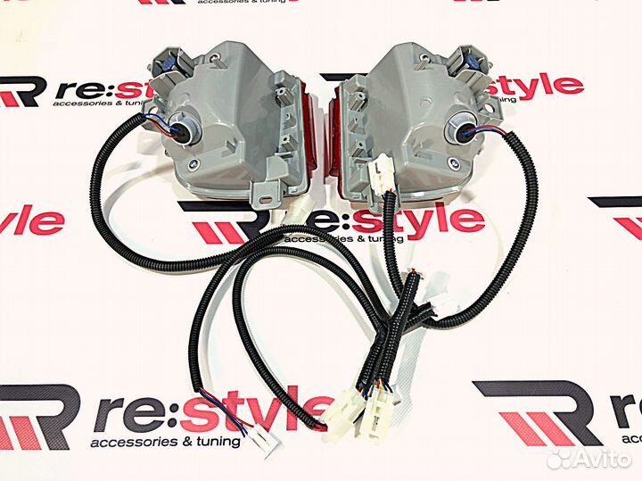 Фонари в задний бампер Cruiser 200 с16г 2 Режима