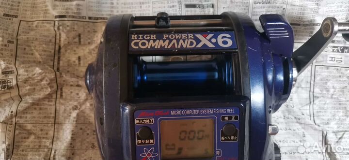 Электрокатушка морская Miya Epoch Command CX-6