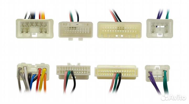Комплект проводов для магнитол в Toyota 1989-2022