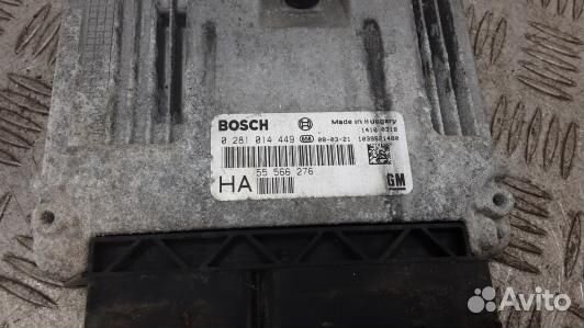 Блок управления двс opel vectra C (CNI02PC01)