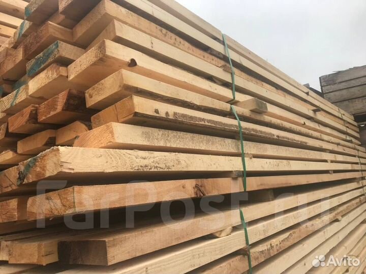 Доска обрезная 50х200. Сорт 3