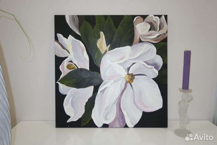 Картина акрил, холст