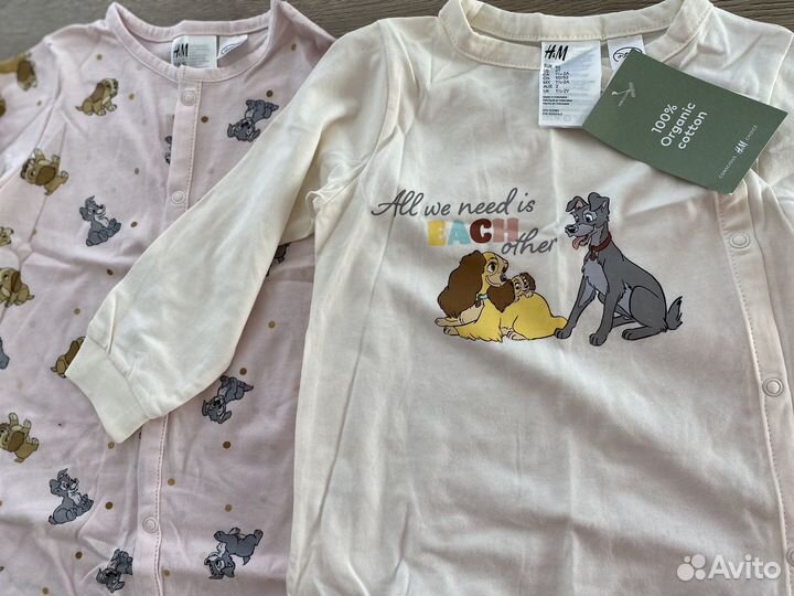 Слипы h&M из 2-х шт Mothercare 92 новые и h&m