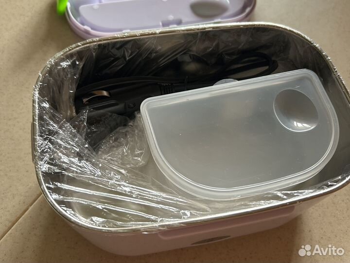 Ланч бокс с подогревом 12V + 220V 40W