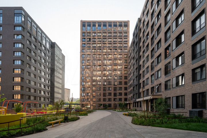 1-к. апартаменты, 42,6 м², 12/29 эт.