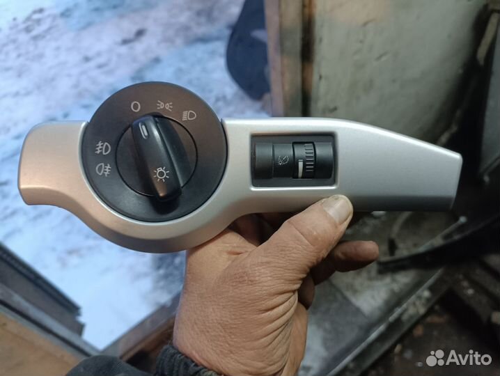 Блок управления светом Skoda Octavia A5