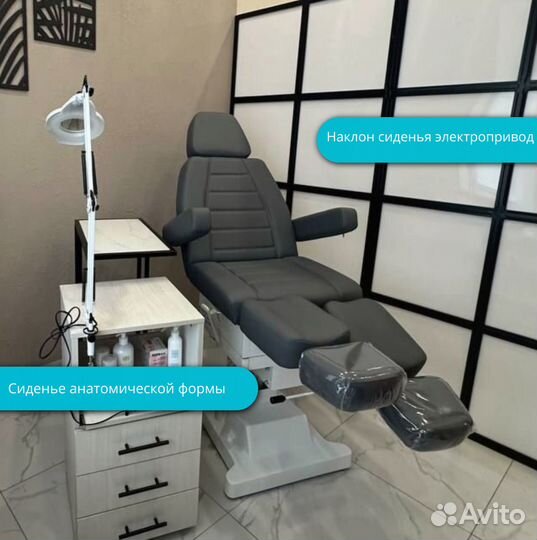 Педикюрное кресло с 3 моторами Сириус-10