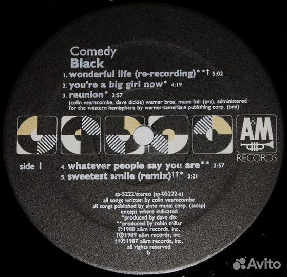 Винил Black – Comedy LP