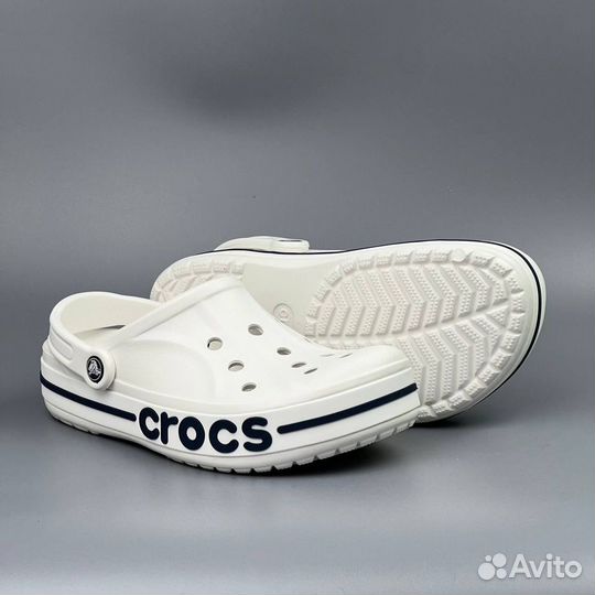 Тапочки Crocs White Оригинальное качество