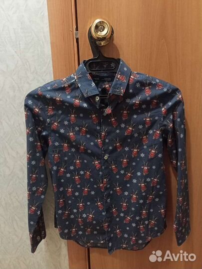 Рубашка на мальчика р.128-134