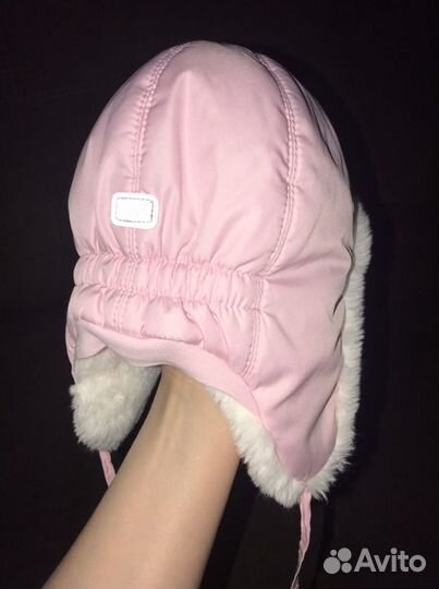 Шапка для девочки зимняя 48 размер