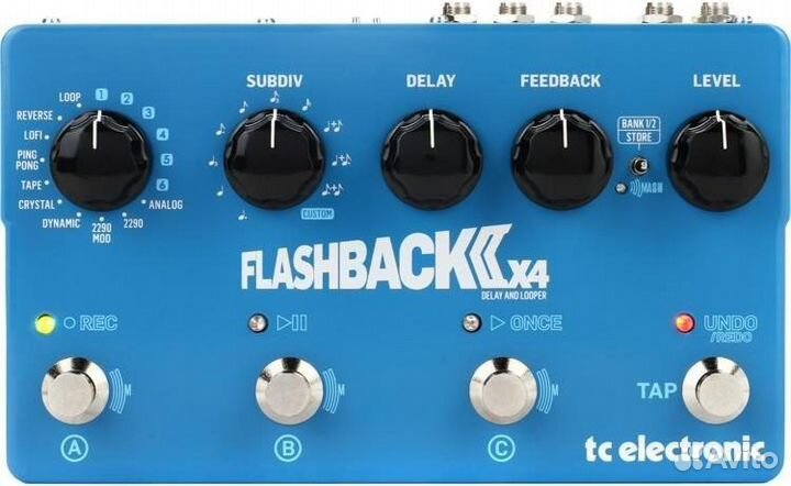 Педаль эффекта TC electronic flashback 2 X4 delay