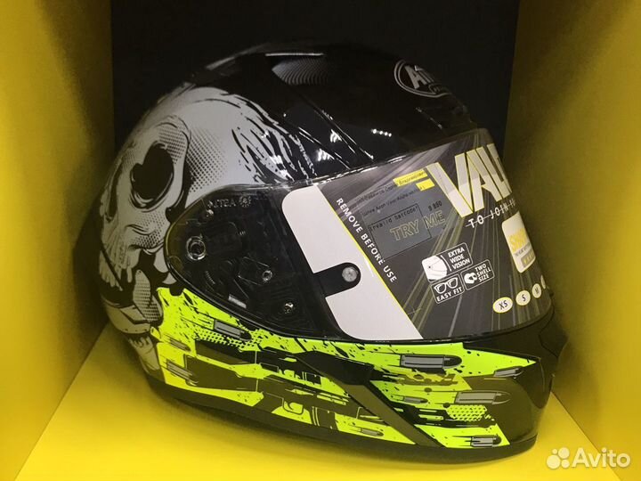 Шлем Airoh Valor Acuna желтый L