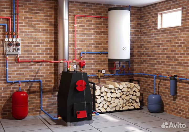 Твердотопливный котёл 100 квт