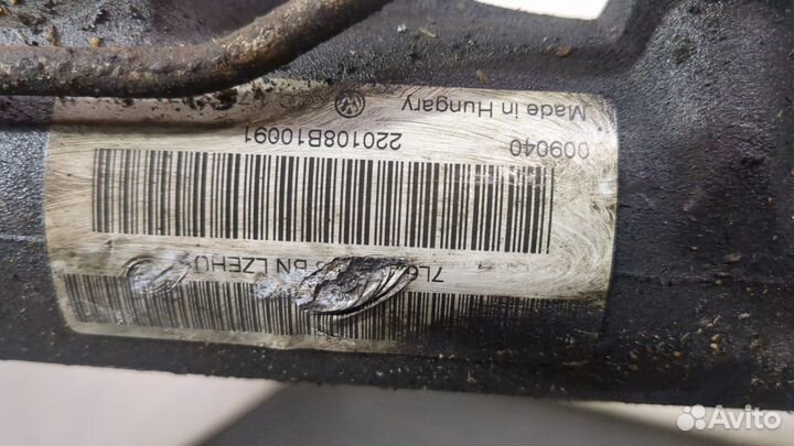 Рейка рулевая с г/у Volkswagen Touareg