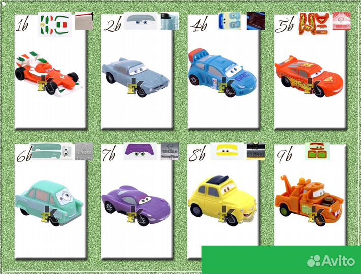 Полные серии от Киндер 2015-2017г