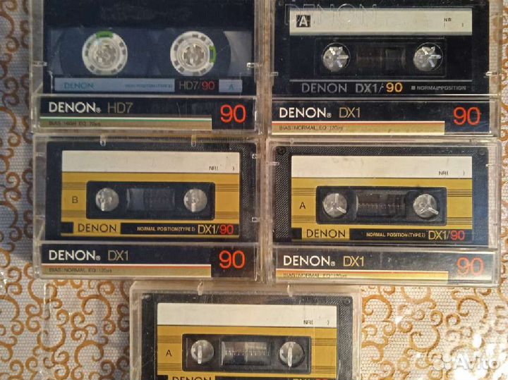 Импортные аудиокассеты с записью