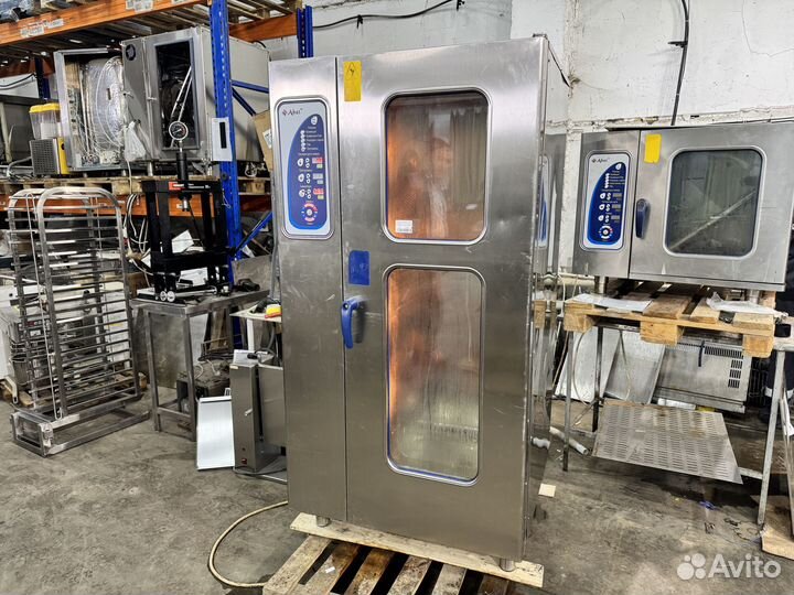 Пароконвектомат Abat на 20 ур бойлерный, с автомойкой