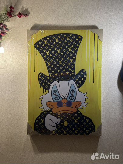 Денежный постер