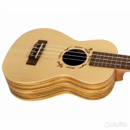 Укулеле концерт Flight DUC525 SP/ZEB