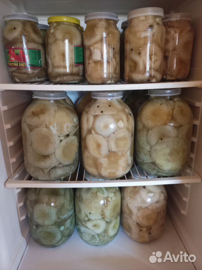 Грибы маринованные