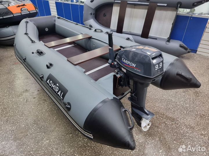 Комплект лодка Admiral ам-330 мотор Tarpon 9.9