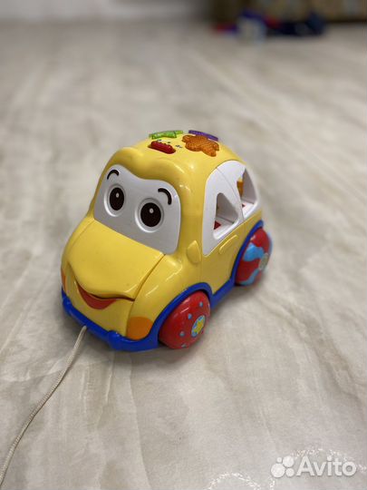 Развивающий автомобиль, Сортер Baby go Машинка
