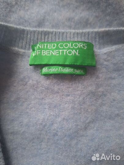 Benetton джемпер шерсть