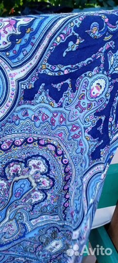 Павловопосадский платок шерсть испанский