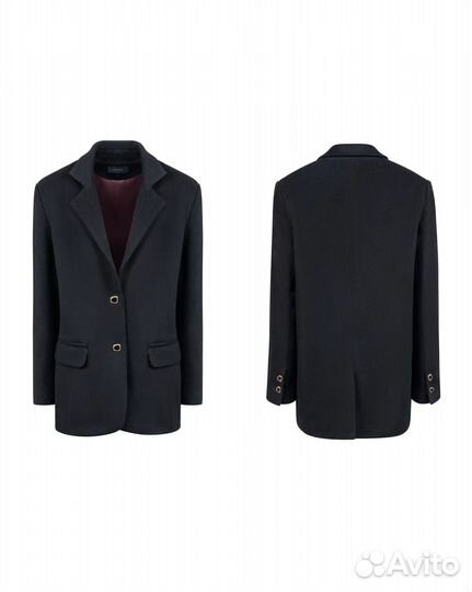 Жакет пальто из шерсти