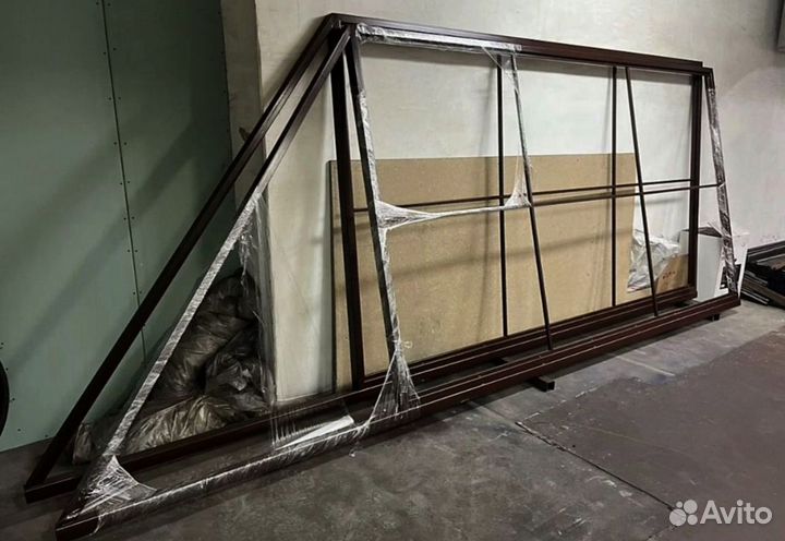 Секционные ворота откатные