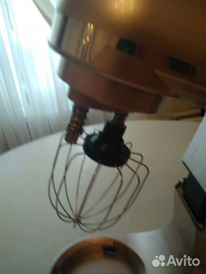 Планетарный миксер розовое золото новый