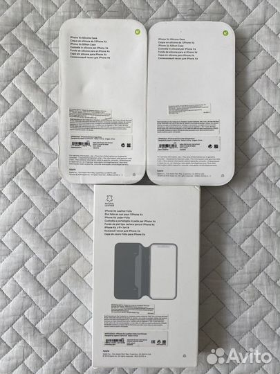 Чехол на iPhone X Xs Xs max оригинал от Apple