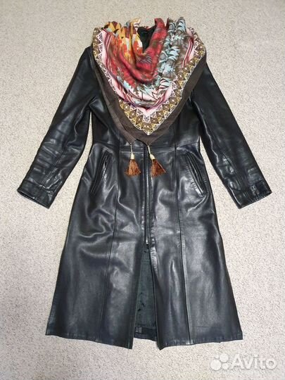 Плащ натур кожа (Турция) р.42-44