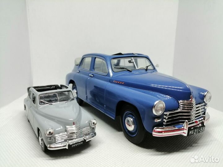 Модель газ-М20 «Победа» кабриолет в масштабе 1:24