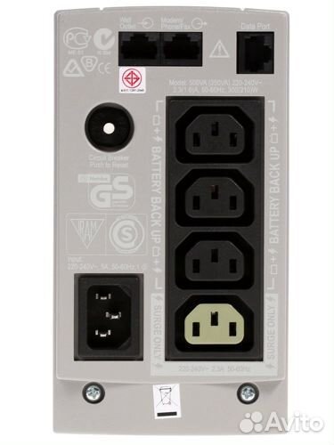 Ибп APC Back-Up CS 500VA (BK500RS)