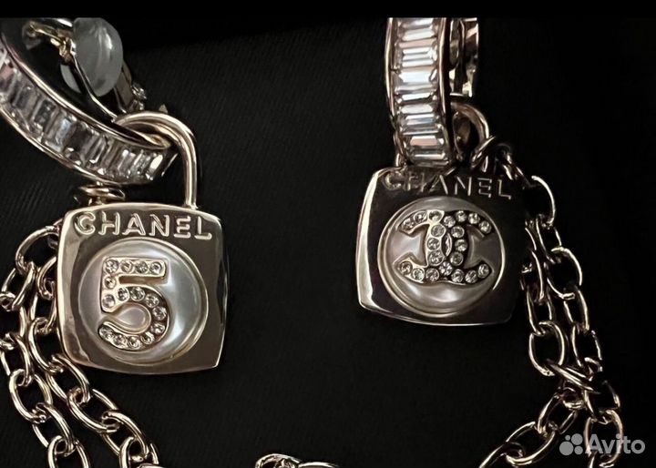 Серьги chanel оригинал