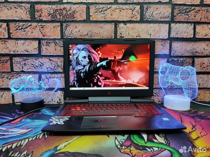 Игровой HP Omen i5-7Gen GTX 1050, 16 озу SSD