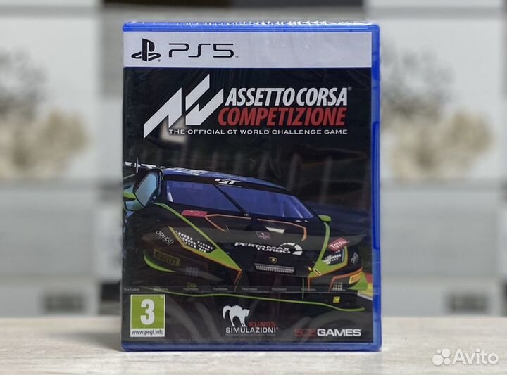 Assetto Corsa Competizione (Новый Диск) Sony PS5