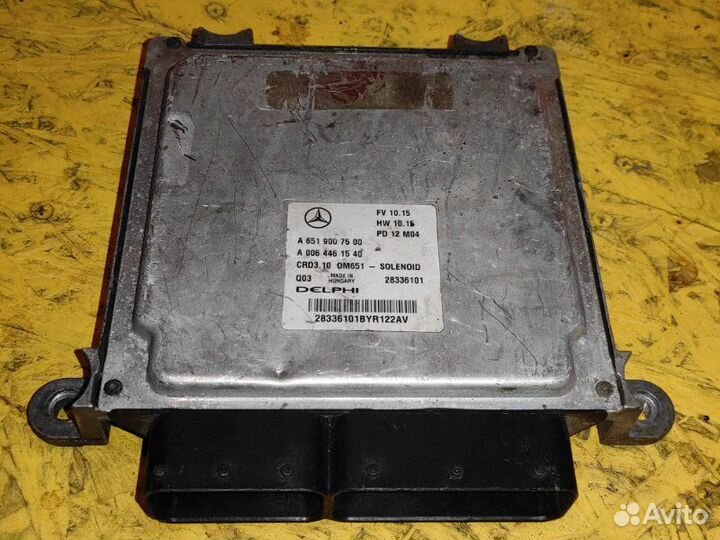 Блок управления двигателем Mercedes C-Class S 204